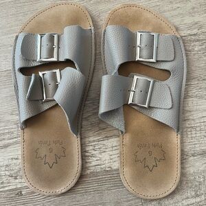 POSH PANDA Custom Birkenstock Style Sandal Leather 6